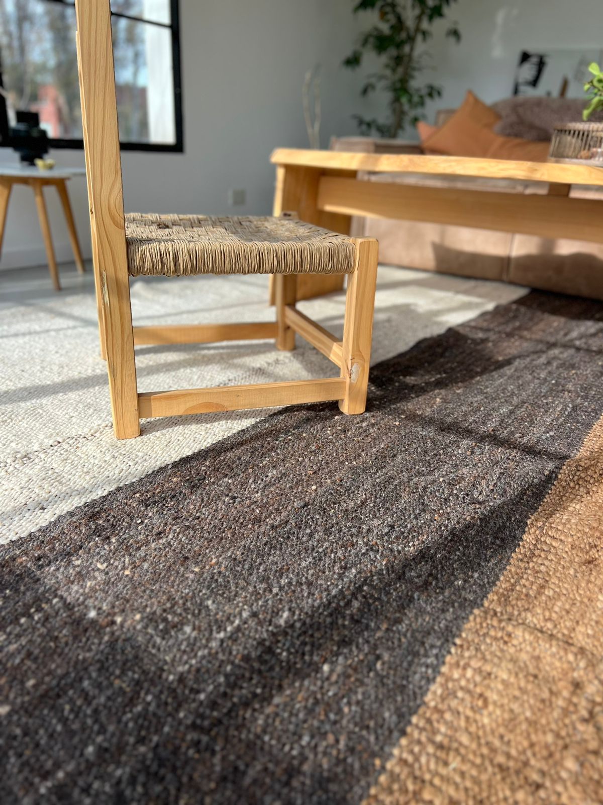 BANDA | NATURAL, GRIS Y CHOCOLATE